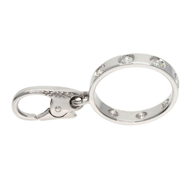 CARTIER カルティエ ラブチャーム ダイヤモンド ペンダントトップ K18 