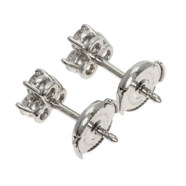 TIFFANY&Co. ティファニー アリア ダイヤモンド ピアス プラチナPT950  