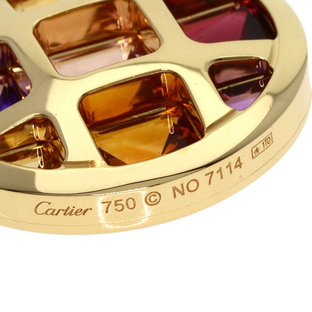 CARTIER カルティエ パシャ マルチカラーストーン ペンダントトップ  