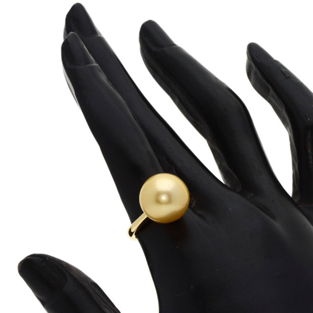 セレクトジュエリー リング・指輪 ゴールデンパール 真珠