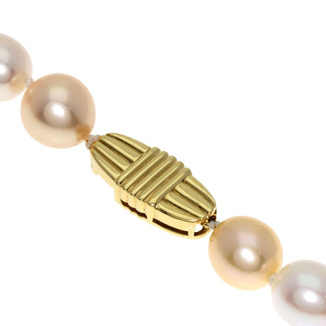 MIKIMOTO ミキモト マルチカラー 淡水パール 真珠 Mチャーム付き 