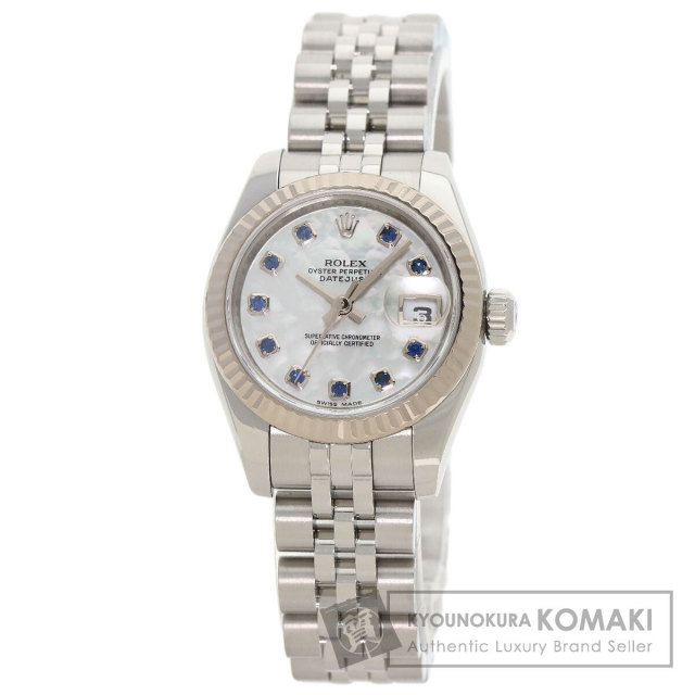 ロレックス 腕時計 デイトジャスト 10P サファイア