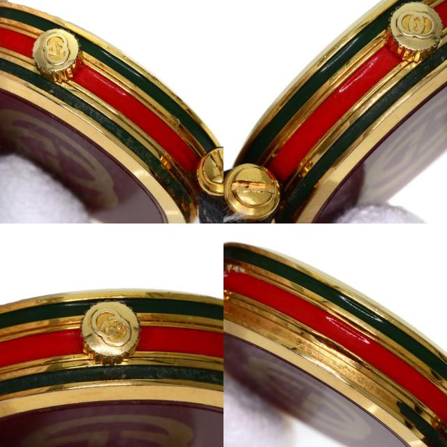 GUCCI グッチ シェリーライン 腕時計 GP/革 レディース ブランド