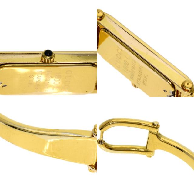 株*ン様 GUCCI 1500 L ゴールド レザー 時計 株*ン様 GUCCI 1500 L ゴールド レザー 時計 Gucci 1500L Gold