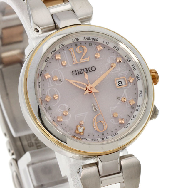 SEIKO セイコー 1B35-0AC0 ルキア ラウンドフェイス 腕時計