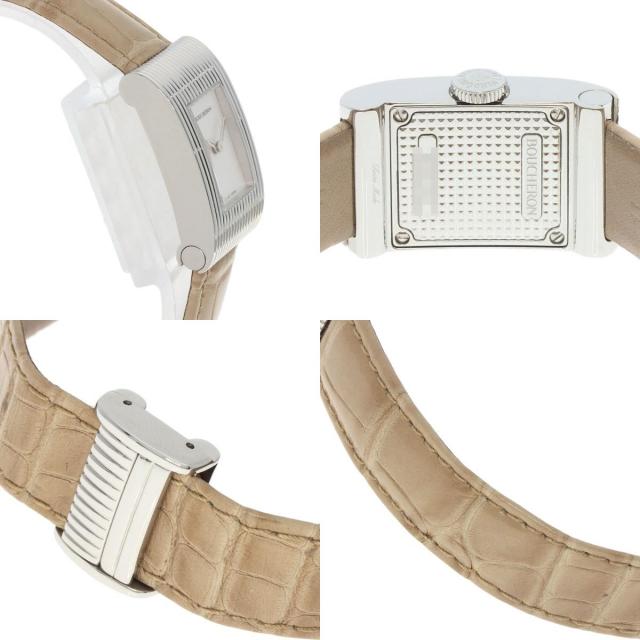 Boucheron ブシュロン WA030501 リフレ 腕時計 ステンレススチール/革