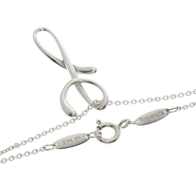 TIFFANY&Co. ティファニー イニシャル Y ネックレス シルバー レディース