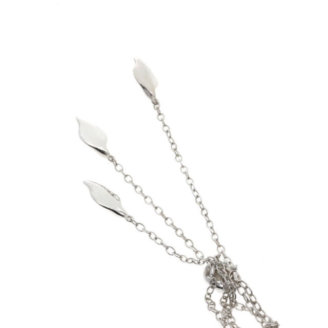 TIFFANY&Co. ティファニー ヴィンテージ リーフ ネックレス シルバー 