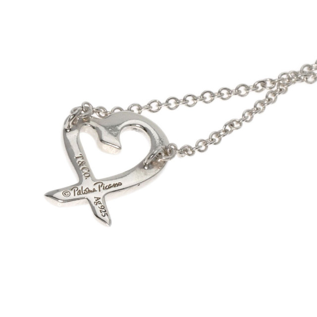 TIFFANY&Co. ティファニー ラビング ハート ミニ ネックレス シルバー 