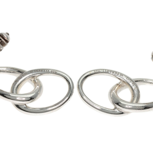 TIFFANY&Co. ティファニー ダブル ループ イヤリング シルバー レディース