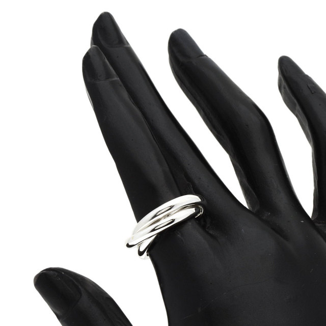 TIFFANY&Co. ティファニー トリニティ 3連 リング・指輪 シルバー 