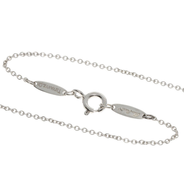 TIFFANY&Co. ティファニー イニシャル a ネックレス シルバー レディース