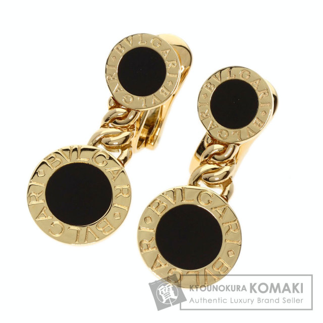 BVLGARI オニキス　ピアス BVLGARI ブルガリブルガリ オニキスピアス K18YG | 2122
