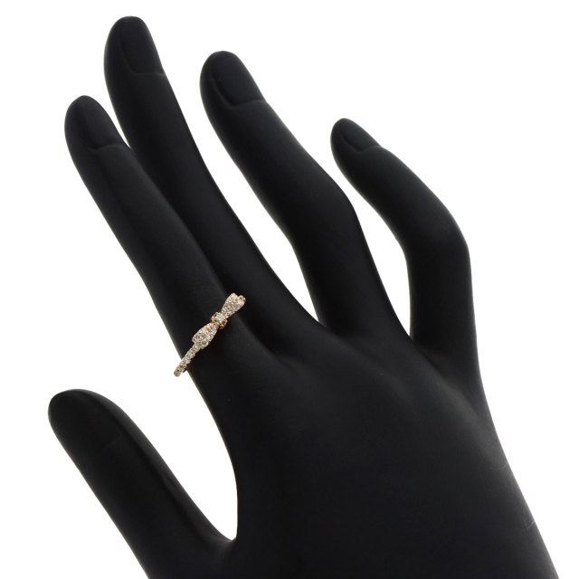 Ponte Vecchio ポンテヴェキオ リボンモチーフ ダイヤモンド リング  