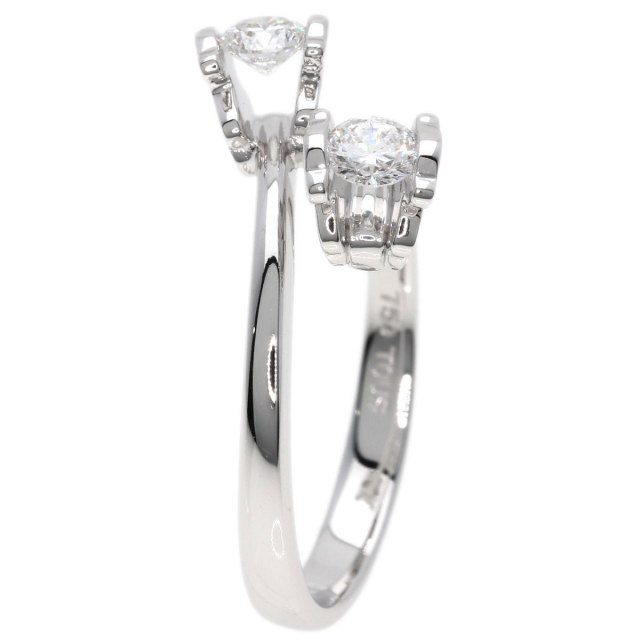 TOUS トウス ダイヤモンド ベアモチーフ リング・指輪 K18ホワイト