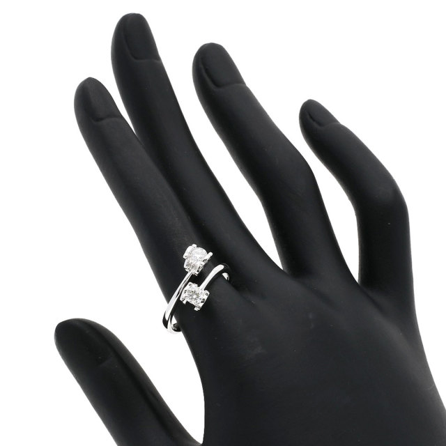 TOUS トウス ダイヤモンド ベアモチーフ リング・指輪 K18ホワイト