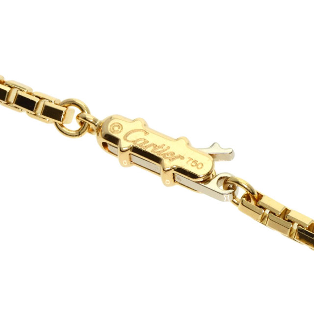 CARTIER カルティエ タンク チェーン ブレスレット K18イエロー 
