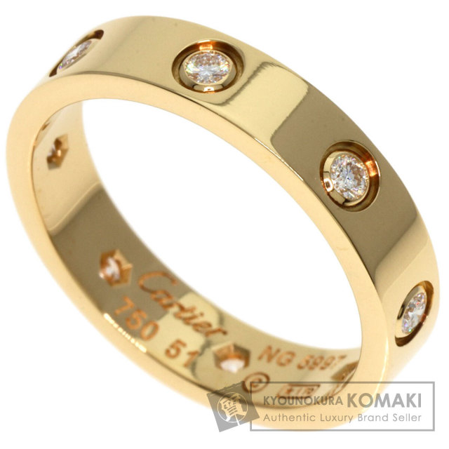 CARTIER カルティエ ミニラブリング フルダイヤモンド #51 リング  