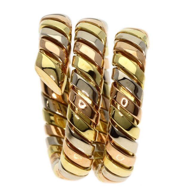 BVLGARI ブルガリ トゥボガス スリーカラー リング・指輪 K18イエロー