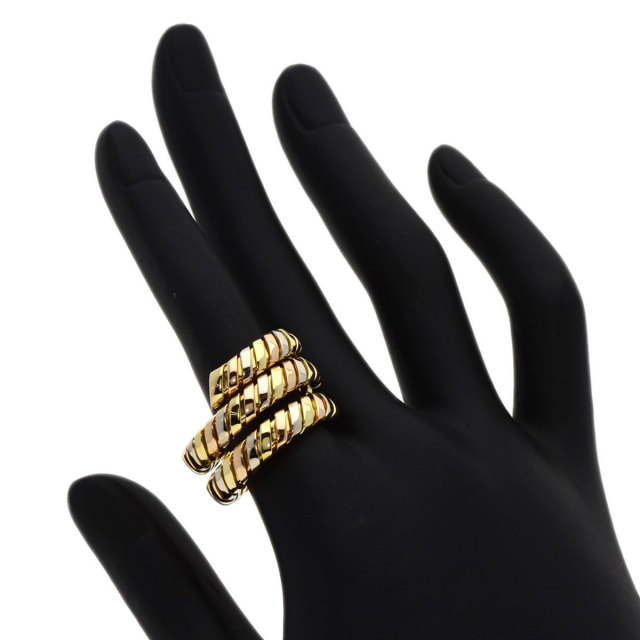 ブルガリ　BVLGARI トゥボガス リング　指輪　19号　スリーカラー 楽天市場】ブルガリ 指輪 ユニセックス トゥボガス スリーカラー