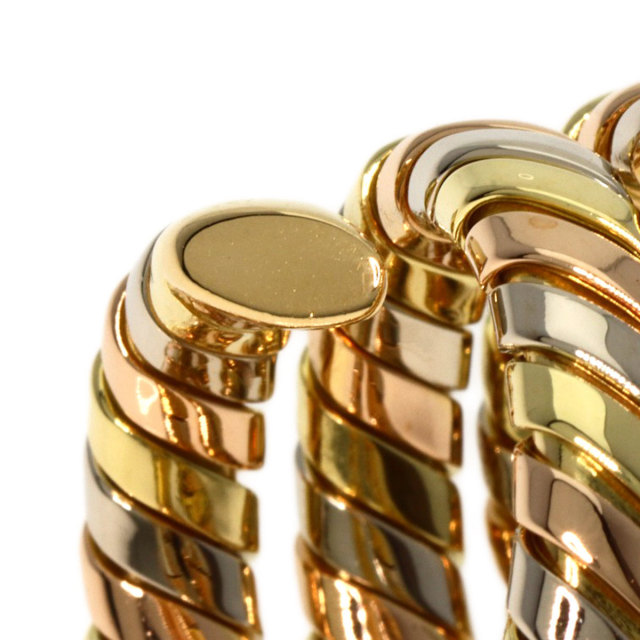 BVLGARI ブルガリ トゥボガス スリーカラー リング・指輪 K18イエロー