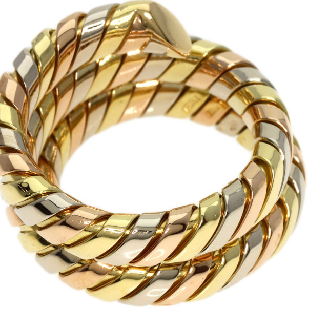 BVLGARI ブルガリ トゥボガス スリーカラー リング・指輪 K18イエロー