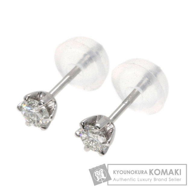 【5424】pt900 ピアス　ダイヤモンド計0.1CT ダイヤモンドピアス WD 計0.1ct PT900 プラチナ 6本爪 スタッド