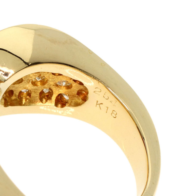 2.54ct ルビー ダイヤモンド リング・指輪 K18イエローゴールド
