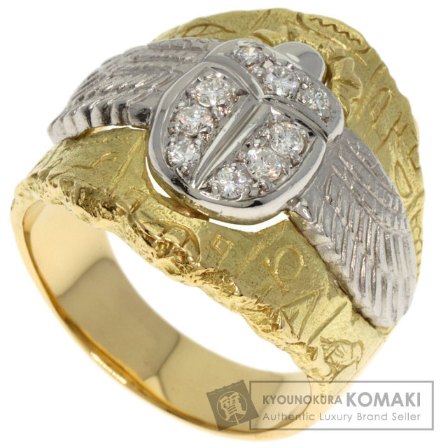 返品OK] 0.3ct天然ルビーリング 11号 K18YG Pt900 0.09ct天然  