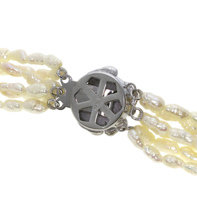 セレクトジュエリー ネックレス 淡水パール 真珠  3連 6連 ブレスレット 3点セット