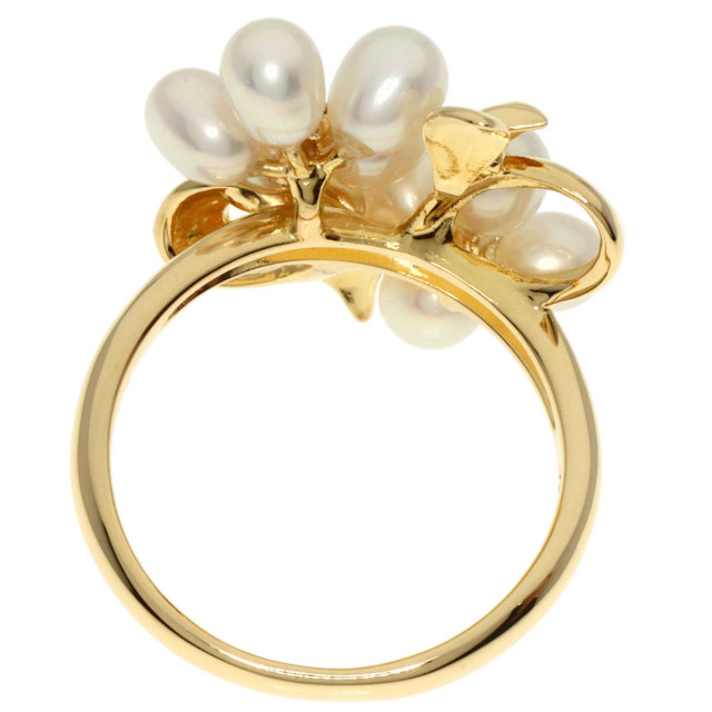 TASAKI タサキ パール 真珠 ダイヤモンド リング・指輪 K18イエロー