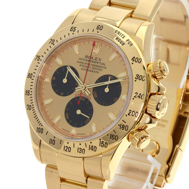 ROLEX ロレックス 116528 コスモグラフ デイトナ 腕時計 K18