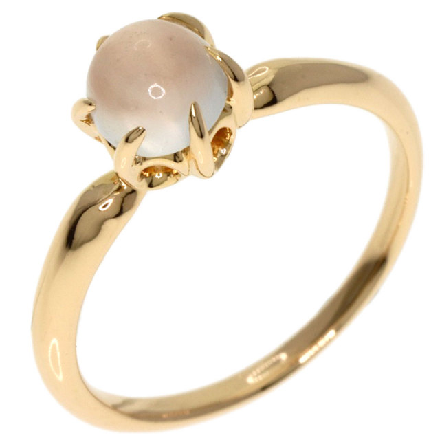 4℃ ヨンドシー ムーンストーン リング・指輪 K18イエローゴールド  