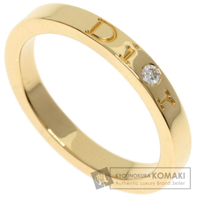 Dior ディオール ロゴ 1P ダイヤモンド #46 リング・指輪 K18