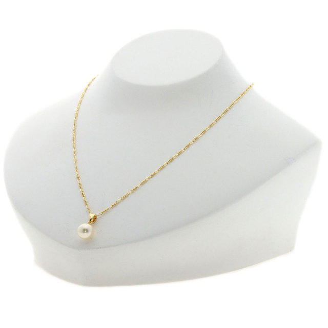 TASAKI タサキ アコヤパール 真珠 ネックレス K18イエローゴールド  