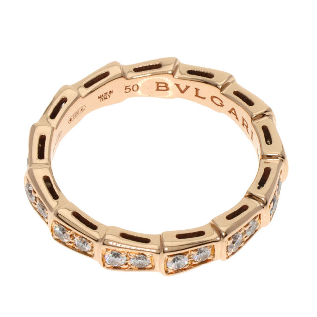 BVLGARI ブルガリ セルペンティ ヴァイパー ダイヤモンド #50 リング 