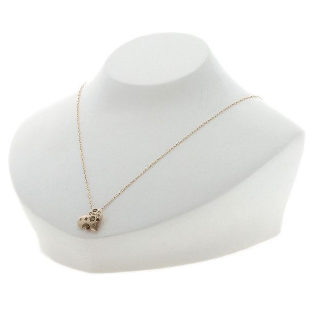 Kashikey カシケイ ブラウン ダイヤモンド ネックレス K18ホワイト