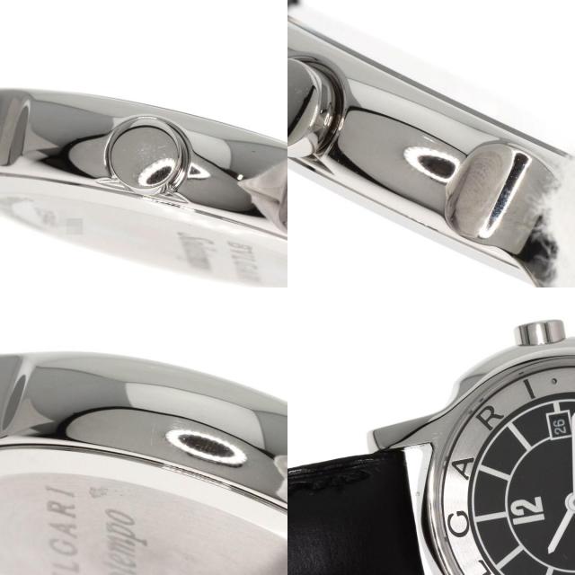 BVLGARI ブルガリ ST29S ソロテンポ 腕時計 ステンレススチール/革  