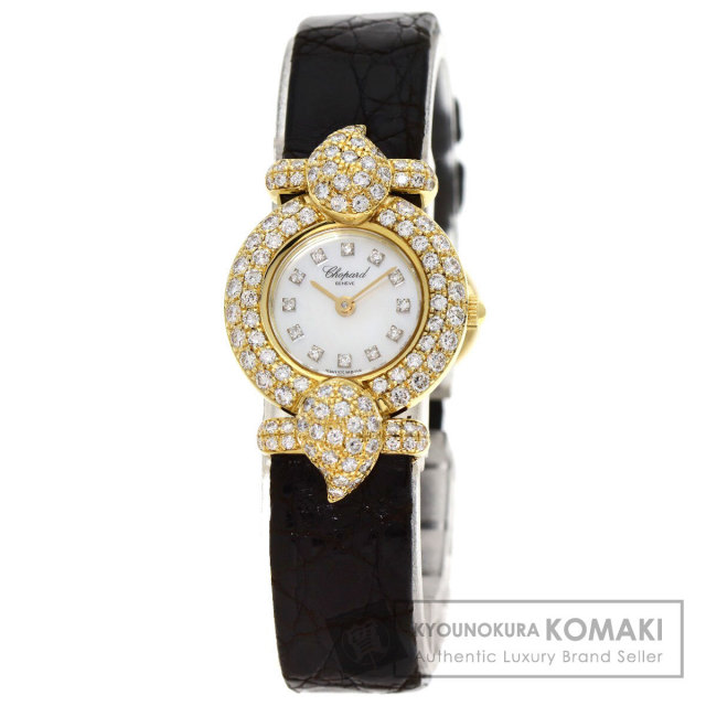 Chopard ショパール 104617 バケット ダイヤモンド 腕時計 K18