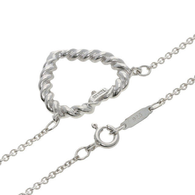 TIFFANY&Co. ティファニー ツイストハート ネックレス シルバー