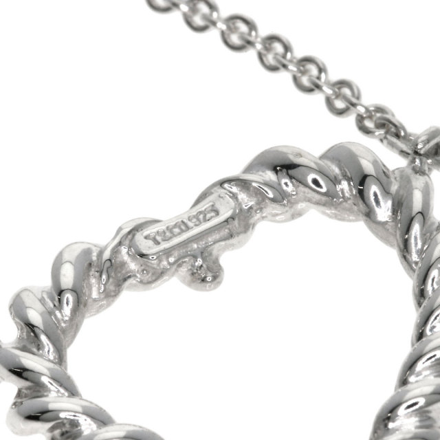 TIFFANY&Co. ティファニー ツイストハート ネックレス シルバー