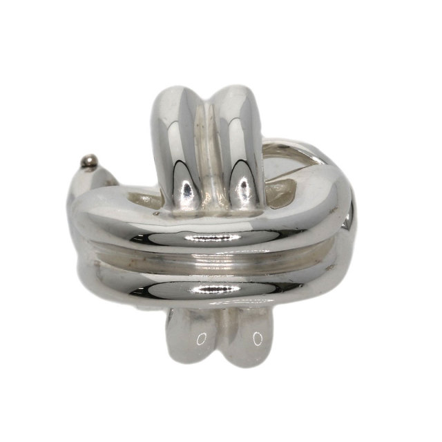 TIFFANY&Co. ティファニー シグネチャ- ピアス シルバー レディース