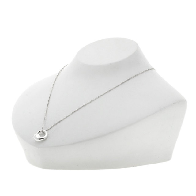 【良品】TIFFANY エターナルサークルネックレス シルバー TIFFANY&Co. ティファニー エターナルサークル ネックレス