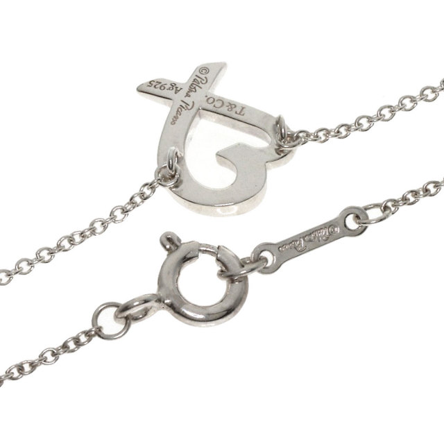 TIFFANY&Co. ティファニー ラビングハート ネックレス シルバー
