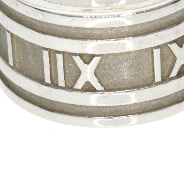 希少 ティファニー 21号 アトラス リング ワイド シルバー 大きい