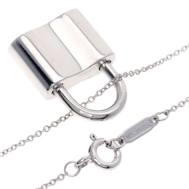TIFFANY&Co. ティファニー カデナ ロック ネックレス シルバー 