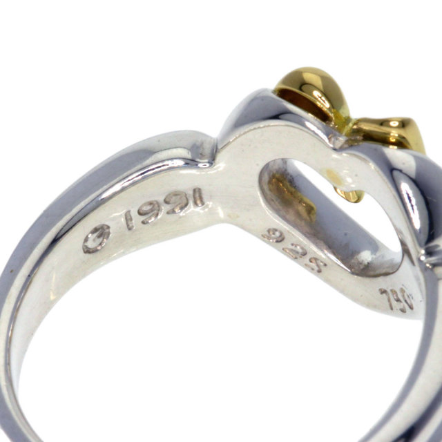 TIFFANY&Co. ティファニー ハートリボン リング・指輪 K18イエロー  