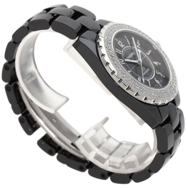 シャネル 腕時計 J12 38mm 2重ダイヤモンドベゼル