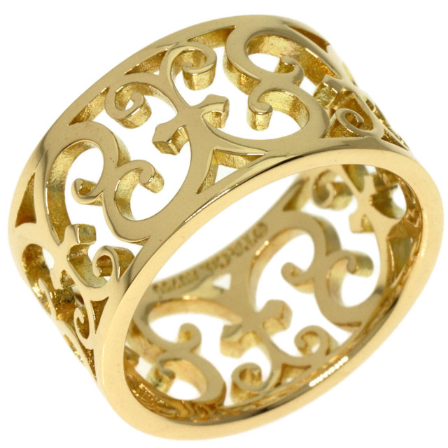 TIFFANY&Co. ティファニー エンチャント ワイド リング・指輪 K18  