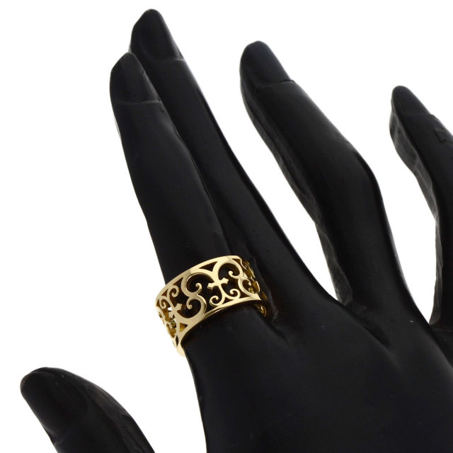 TIFFANY&Co. ティファニー エンチャント ワイド リング・指輪 K18  